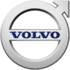 Volvo Logo with Volvo in the middle of a circle with an arrow pointing to the top right.