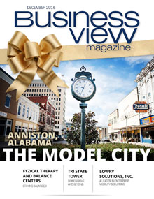 December 2016 issue cover for Business View Magazine.