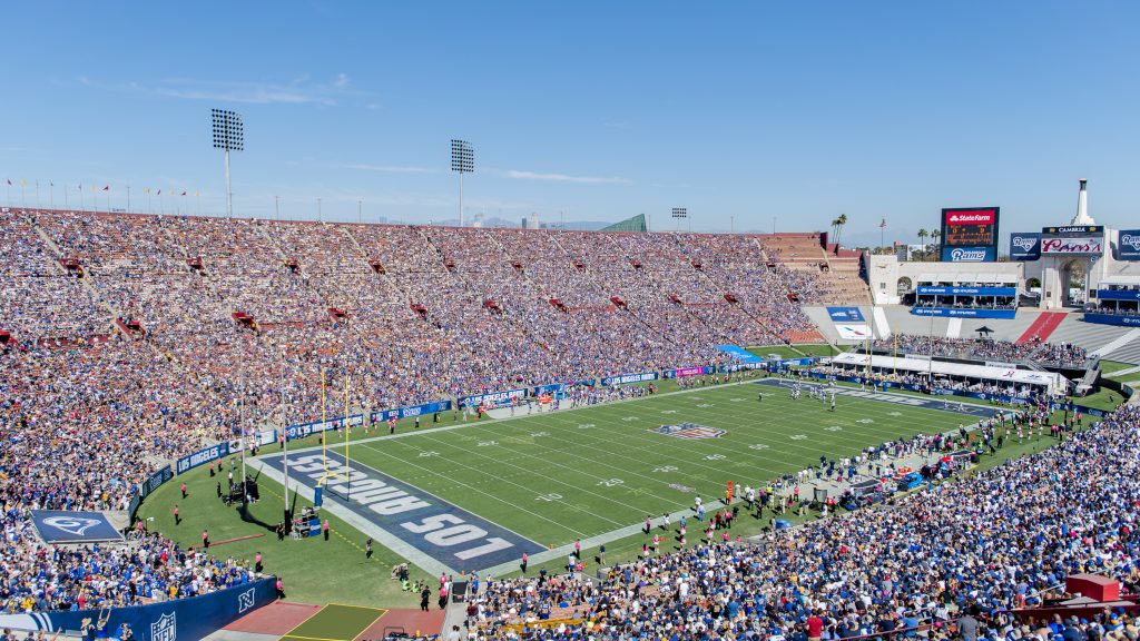The Los Angeles Memorial Coliseum The greatest stadium in the world
