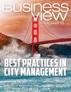 January 2018 Issue cover Business View Magazine.