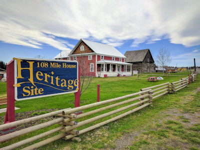 Cariboo Regional District British Columbia's 108 mile house heritage site.