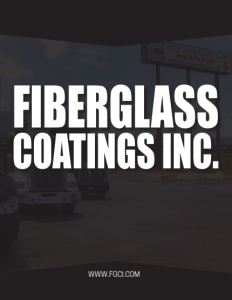 Fiberglass Coatings Inc. brochure cover.