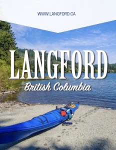 Langford British Columbia brochure cover.