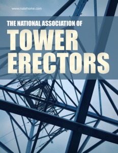 National Association of Tower Erectors brochure cover.