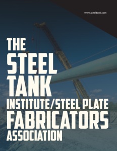 The Steel Tank Institute/Steel Plate Fabricators Association brochure cover.
