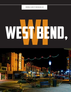 West Bend Wisconsin brochure cover.