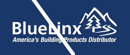 BlueLinx, America's Building Products Distributor. Logo.