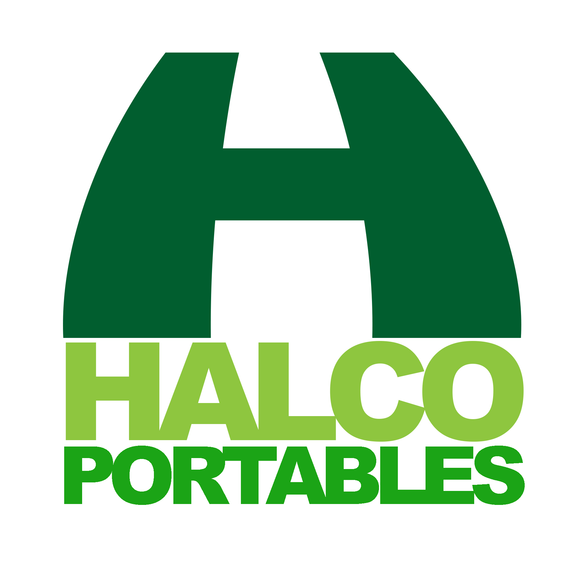 Halco Portables logo.