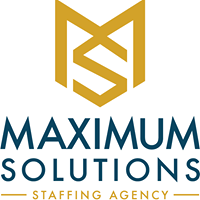 Maximum Solutions Staffing Agency of Savannah Georgia logo.