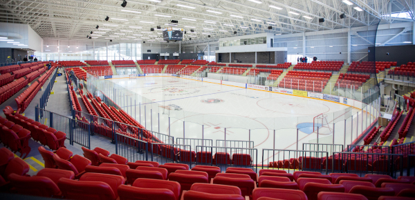 Truro, Nova Scotia; Rath Eastlink Community Centre hockey stadium.