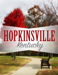Hopkinsville Kentucky brochure cover.