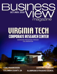 Business View Magazine October 2018 issue cover.