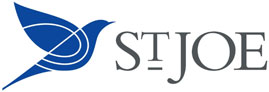 St. Joe Company logo.