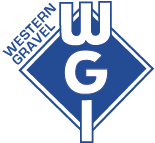 Western Gravel Inc. logo.