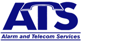 ATS logo. Alarm and Telecom Services.