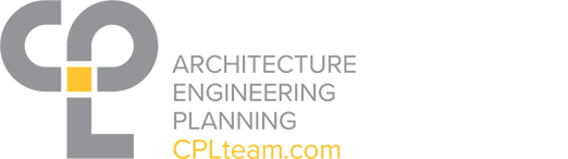 CPL Team logo; Architecture, Engineering, Planning, CPLteam.com