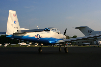 Murfreesboro Municipal Airport, single prop airplane.