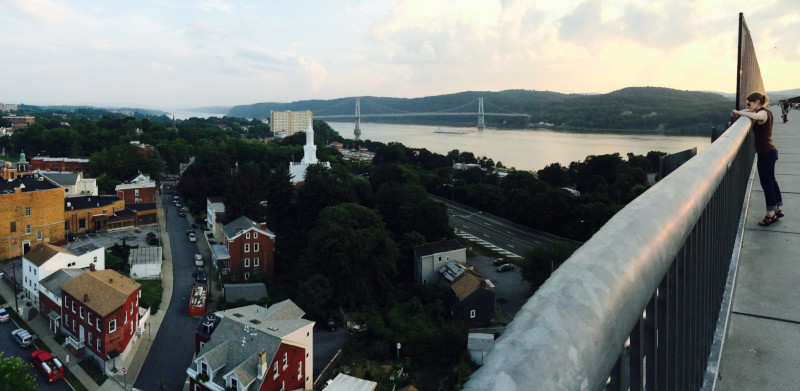 Poughkeepsie New York, Walkway over the Hudson.