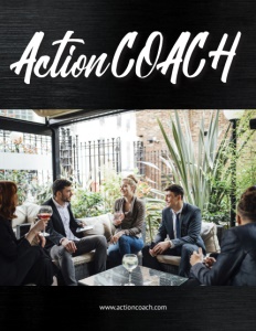Actioncoach brochure cover.