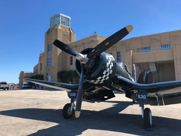 New Orleans Lakefront Airport WWII Air Show and Terminal.