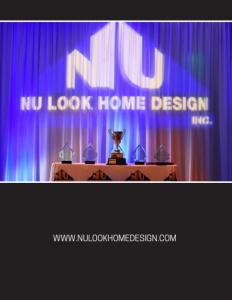 Nu Look Home Design brochure cover.