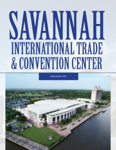 Savannah International Trade & Convention Center brochure cover.