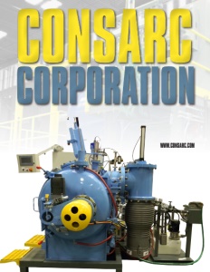 Consarc Corporation brochure cover.