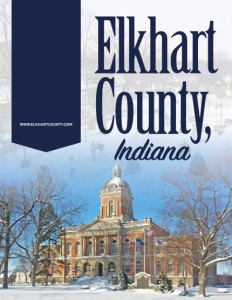 Elkhart County, Indiana brochure cover.
