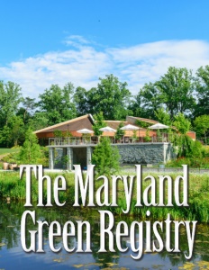 The Maryland Green Registry brochure cover.