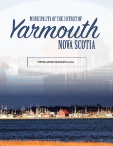 Municipality of the District of Yarmouth, Nova Scotia brochure cover.
