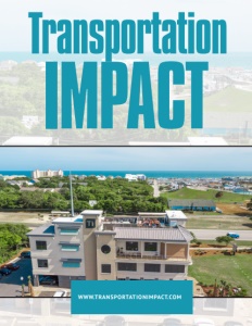 Transportation Impact brochure cover.