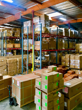Warehouse photo from ClearFreight Inc.