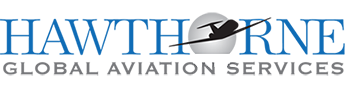 Hawthorne Global Aviation Services logo.