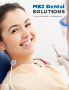 MB2 Dental Solutions brochure cover.