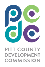 Pitt County Development Commission logo.