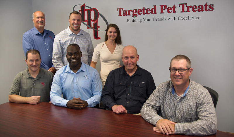 Targeted Pet Treats group photo.