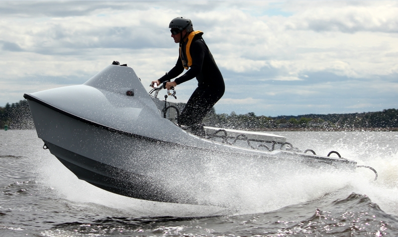 Thermoset Resin Formulators Association TRFA. A person riding a personal water craft.