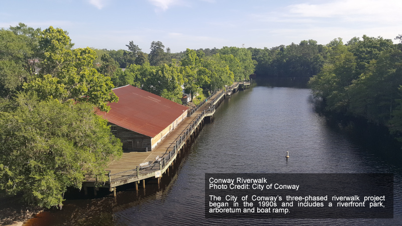 Municipal Association of South Carolina. Conway Riverwalk. Photo credit to the City of Conway.