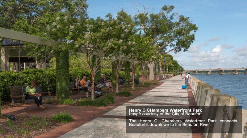 Municipal Association of South Carolina. Henry C Chambers Waterfront Park. Photo Credit to the City of Beaufort.