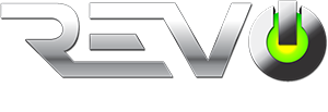 REVO logo.