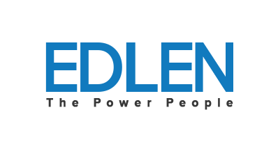 Edlen Logo with subtext, The Power People.