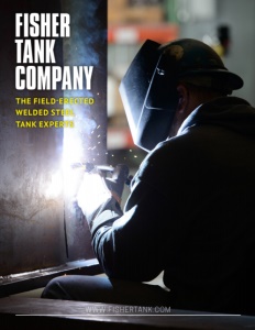 Fisher Tank Company brochure cover. Click to view.