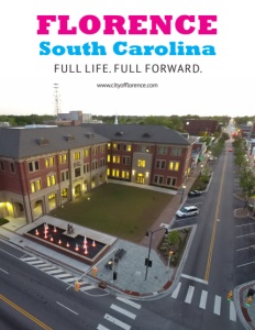 Florence, South Carolina brochure cover. Click to view.