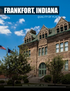 Frankfort, Indiana brochure cover. Click to view.