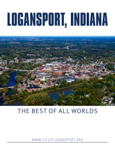 Logansport, Indiana brochure cover. Click to view.