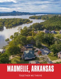 Maumelle, Arkansas brochure cover. Click here to view.