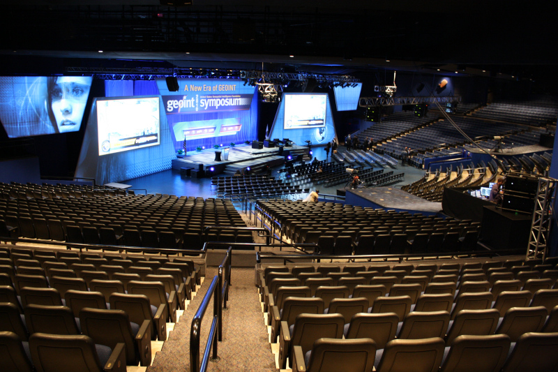 New Orleans Theater set at the Ernest N. Morial Convention Center in New Orleans.