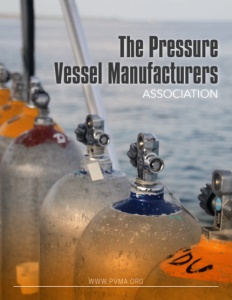 The Pressure Vessel Manufacturers Association brochure cover.