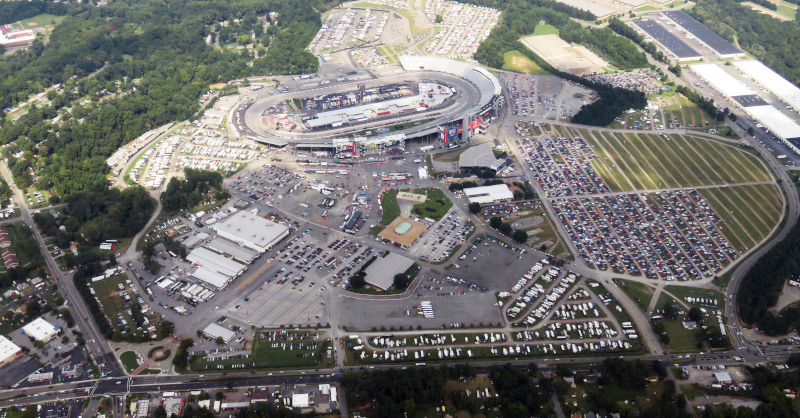 Richmond Raceway Complex aerial photo.