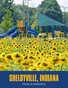 Shelbyville Indiana brochure cover. Click to view.